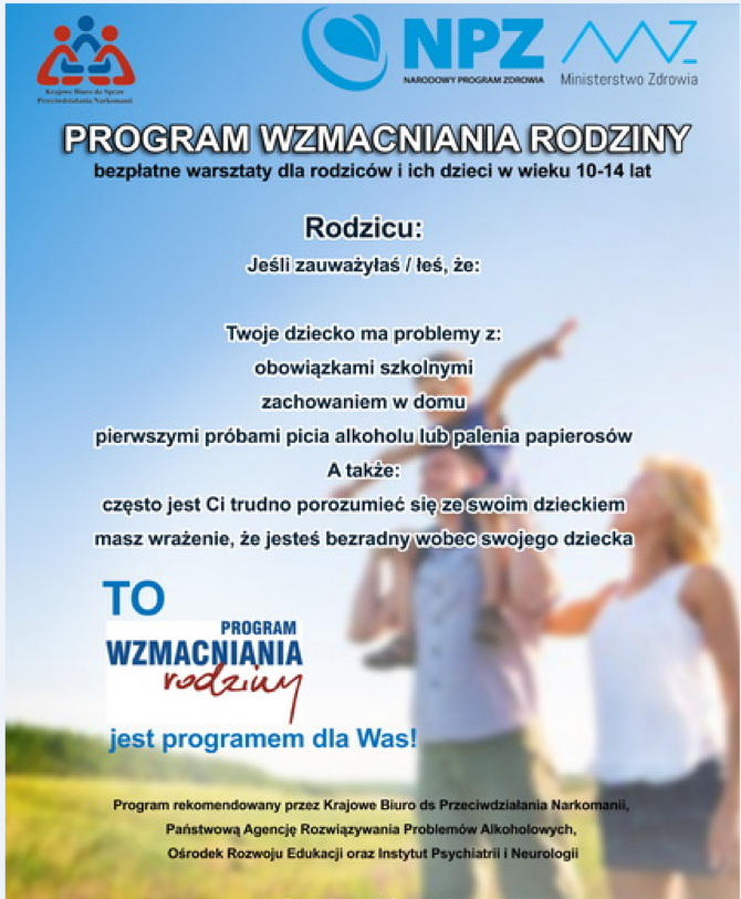 progrma wzmacnia rodziny